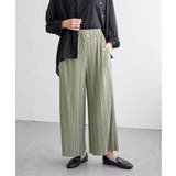 カットプリーツワイドパンツ【親子コーデ】 | ikka  | 詳細画像11 