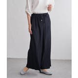 カットプリーツワイドパンツ【親子コーデ】 | ikka  | 詳細画像15 