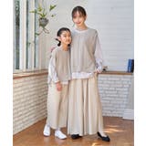 【雑誌InRed4月号掲載】カットプリーツワイドパンツ【親子コーデ】 | ikka  | 詳細画像33 