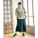 【接触冷感／親子コーデ】冷感スラブタックスカーチョ | ikka  | 詳細画像14 