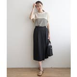 【接触冷感／親子コーデ】冷感スラブタックスカーチョ | ikka  | 詳細画像17 