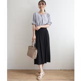 【接触冷感／親子コーデ】冷感スラブタックスカーチョ | ikka  | 詳細画像18 