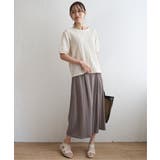 【接触冷感／親子コーデ】冷感スラブタックスカーチョ | ikka  | 詳細画像19 