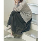 オリーブ | 【2WAY】リバーシブルスカート  | ikka 