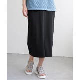 ブラック | 【接触冷感】GOKU楽冷感タイトスカート | ikka