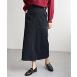 GOKU楽Iラインタイトスカート | ikka  | 詳細画像10 