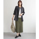 GOKU楽Iラインタイトスカート | ikka  | 詳細画像24 