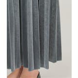 ベロアプリーツスカート | ikka  | 詳細画像8 