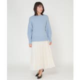 ベロアプリーツスカート | ikka  | 詳細画像14 