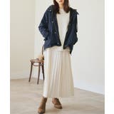 ベロアプリーツスカート | ikka  | 詳細画像16 