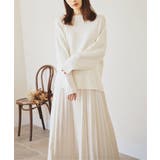 ベロアプリーツスカート | ikka  | 詳細画像17 