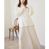 ベロアプリーツスカート | ikka  | 詳細画像18 