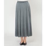 ベロアプリーツスカート | ikka  | 詳細画像4 