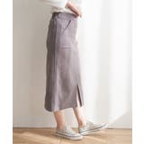 カットスエードタイトスカート | ikka  | 詳細画像8 