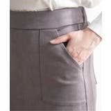 カットスエードタイトスカート | ikka  | 詳細画像12 