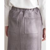 カットスエードタイトスカート | ikka  | 詳細画像13 