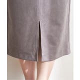 カットスエードタイトスカート | ikka  | 詳細画像14 