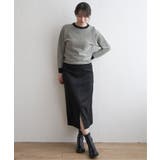 カットスエードタイトスカート | ikka  | 詳細画像5 