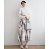 ビッグチェックスカート | ikka  | 詳細画像8 