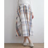 ビッグチェックスカート | ikka  | 詳細画像14 