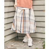 ビッグチェックスカート | ikka  | 詳細画像2 