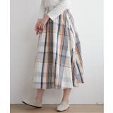 ビッグチェックスカート | ikka  | 詳細画像7 