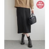 ブラック | GOKU楽ダンボールタイトスカート | ikka