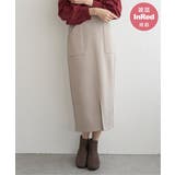 ベージュ | GOKU楽ダンボールタイトスカート | ikka