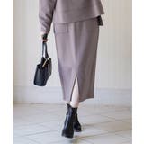 GOKU楽ダンボールタイトスカート | ikka | 詳細画像3