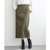 オリーブ | 【雑誌InRed10月号掲載】ストレッチIラインスカート | ikka