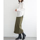 【雑誌InRed10月号掲載】ストレッチIラインスカート | ikka | 詳細画像7