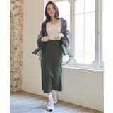 【雑誌InRed10月号掲載】ストレッチIラインスカート | ikka | 詳細画像13