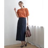 【雑誌InRed10月号掲載】ストレッチIラインスカート | ikka | 詳細画像21