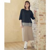 【雑誌InRed10月号掲載】ストレッチIラインスカート | ikka | 詳細画像24