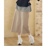 アイボリー | 【雑誌InRed10月号掲載】ストレッチIラインスカート | ikka