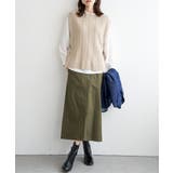 【雑誌InRed10月号掲載】ストレッチIラインスカート | ikka | 詳細画像2