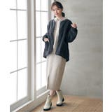 GOKU楽フェイクスエードスカート | ikka  | 詳細画像6 