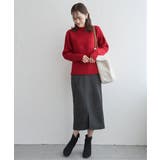 GOKU楽フェイクスエードスカート | ikka  | 詳細画像16 