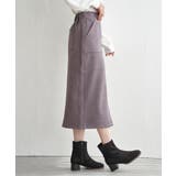 GOKU楽フェイクスエードスカート | ikka  | 詳細画像21 