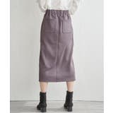 GOKU楽フェイクスエードスカート | ikka  | 詳細画像25 