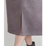 GOKU楽フェイクスエードスカート | ikka  | 詳細画像30 