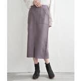 コーヒー | GOKU楽フェイクスエードスカート | ikka 