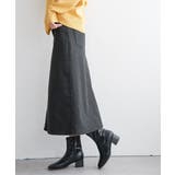 ボンディングロングスカート | ikka  | 詳細画像8 