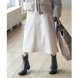 ボンディングロングスカート | ikka  | 詳細画像12 