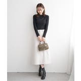 ボンディングロングスカート | ikka  | 詳細画像18 