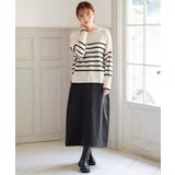 ボンディングロングスカート | ikka  | 詳細画像4 