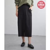 ブラック | GOKU楽鹿の子ダンボールスカート | ikka