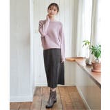 【雑誌InRed1月号掲載】フェイクスエードスカート【親子コーデ】 | ikka  | 詳細画像16 