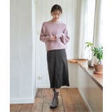 【雑誌InRed1月号掲載】フェイクスエードスカート【親子コーデ】 | ikka  | 詳細画像17 