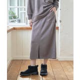 【雑誌InRed1月号掲載】フェイクスエードスカート【親子コーデ】 | ikka  | 詳細画像25 